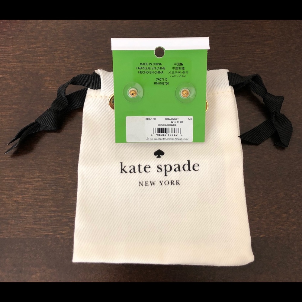 NWT Kate Spade Cocktails and Conversation Earrings - Picture 3 of 4